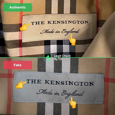 how to see if burberry is real